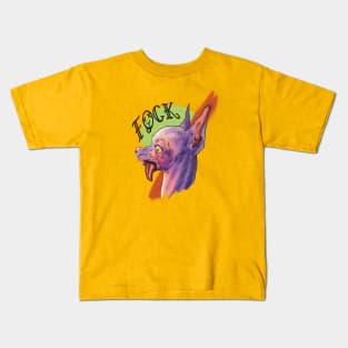 fock dog Kids T-Shirt